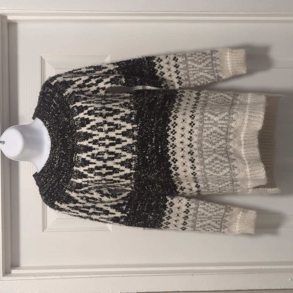 Black and White Sweater